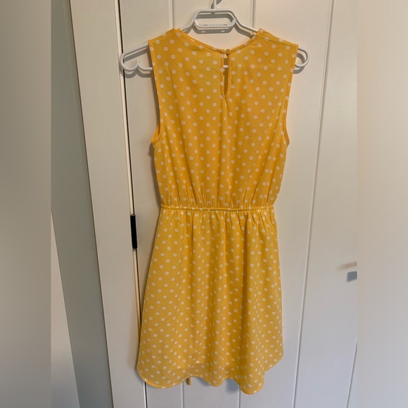 Monteau yellow polka dot dress - Picture 3 of 6